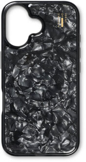 iDeal of Sweden Pearlised MagSafe Case voor de Apple iPhone 17 - Black Zwart