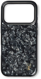 iDeal of Sweden Pearlised MagSafe Case voor de Apple iPhone 17 Pro - Black Zwart
