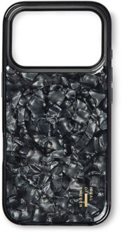 iDeal of Sweden Pearlised MagSafe Case voor de Apple iPhone 17 Pro Max - Black Zwart