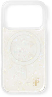iDeal of Sweden Pearlised MagSafe Case voor de Apple iPhone 17 Pro - White Wit