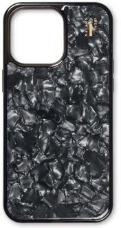 iDeal of Sweden Pearlized Case voor de Apple iPhone 14 Pro Max - Zwart