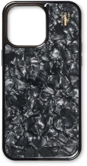 iDeal of Sweden Pearlized Case voor de Apple iPhone 15 Pro Max - Zwart