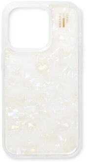 iDeal of Sweden Pearlized Case voor de Apple iPhone 15 Pro - Wit