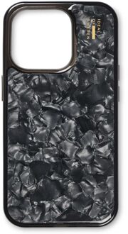 iDeal of Sweden Pearlized Case voor de Apple iPhone 15 Pro - Zwart