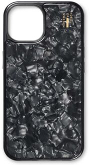 iDeal of Sweden Pearlized Case voor de Apple iPhone 17e / 16e / 15 / 14 / 13 - Zwart