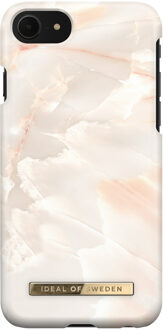 iDeal of Sweden Rose Pearl Marble iPhone SE 3 / SE 2 / 8 / 7 Back Cover