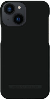 iDeal of Sweden Seamless Case Backcover voor de Apple iPhone 13 Mini - Coal Black Zwart