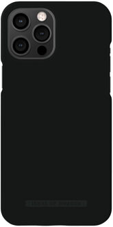 iDeal of Sweden Seamless Case Backcover voor de iPhone 12 Pro Max - Coal Black Zwart
