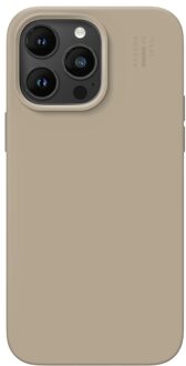 iDeal of Sweden Silicone Case met MagSafe voor de Apple iPhone 14 Pro - Beige