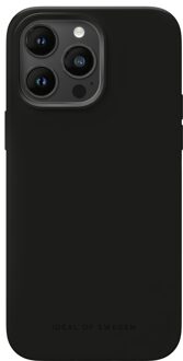 iDeal of Sweden Silicone Case met MagSafe voor de Apple iPhone 14 Pro Max - Black Zwart