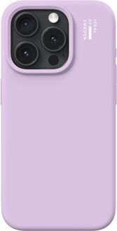 iDeal of Sweden Silicone Case met MagSafe voor de Apple iPhone 15 Pro - Lavender Milk Meerkleurig
