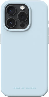 iDeal of Sweden Silicone Case met MagSafe voor de Apple iPhone 15 Pro - Light Blue Lichtblauw