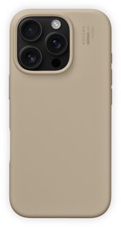 iDeal of Sweden Silicone Case met MagSafe voor de Apple iPhone 16 Pro Max - Beige