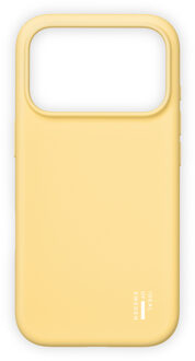 iDeal of Sweden Silicone Case met MagSafe voor de Apple iPhone 17 Pro Max - Soft Lemon Geel