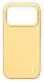 iDeal of Sweden Silicone Case met MagSafe voor de Apple iPhone 17 Pro - Soft Lemon Geel