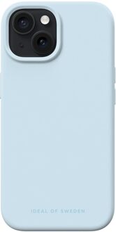 iDeal of Sweden Silicone Case met MagSafe voor de Apple iPhone 17e / 16e / 15 / 14 / 13 - Light Blue Lichtblauw
