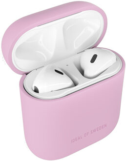 iDeal of Sweden Silicone Case voor de Apple AirPods 1 / 2 - Bubble Gum Pink Roze - One size
