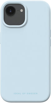 iDeal of Sweden Silicone Case voor de Apple iPhone 13/14/15/16e - Light Blue Lichtblauw