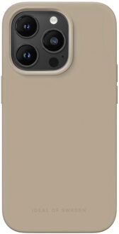 iDeal of Sweden Silicone Case voor de Apple iPhone 14 Pro - Beige
