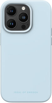 iDeal of Sweden Silicone Case voor de Apple iPhone 14 Pro - Light Blue Lichtblauw