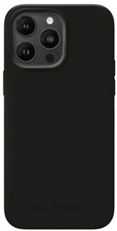 iDeal of Sweden Silicone Case voor de Apple iPhone 14 Pro Max - Zwart