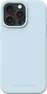 iDeal of Sweden Silicone Case voor de Apple iPhone 15 Pro Max - Light Blue Lichtblauw