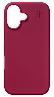 iDeal of Sweden Silicone Case voor de Apple iPhone 16 - Cranberry Donkerrood