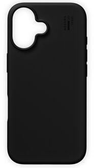 iDeal of Sweden Silicone Case voor de Apple iPhone 16 Plus - Zwart