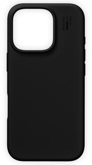 iDeal of Sweden Silicone Case voor de Apple iPhone 16 Pro - Black Zwart