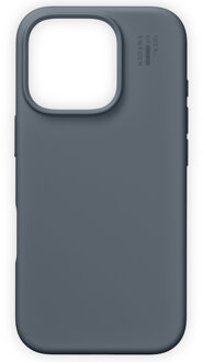 iDeal of Sweden Silicone Case voor de Apple iPhone 16 Pro - Midnight Blue Blauw