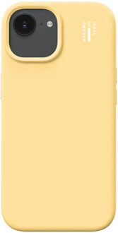 iDeal of Sweden Silicone Case voor de Apple iPhone 17e / 16e / 15 / 14 / 13 - Soft Lemon Geel