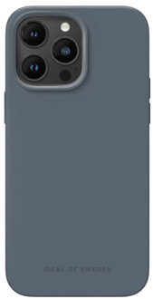 iDeal of Sweden Silicone Case voor de iPhone 14 Pro Max - Midnight Blue Blauw