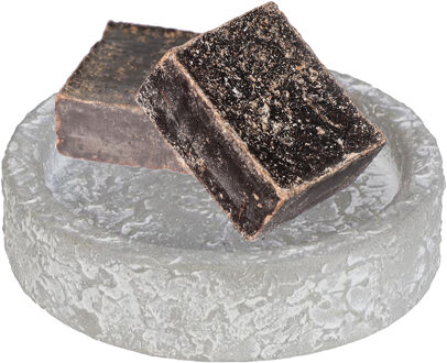 Ideas 4 Seasons Amberblokjes/geurblokjes cadeauset - ylang ylang geur - inclusief schaaltje - Amberblokjes