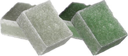 Ideas 4 Seasons Amberblokjes/geurblokjes - dennen en eucalyptus - 6x stuks - huisparfum