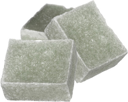 Ideas 4 Seasons Amberblokjes/geurblokjes - eucalyptus geur - 3x stuks - huisparfum