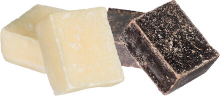Ideas 4 Seasons Amberblokjes/geurblokjes - musk en cashmere - 6x stuks - huisparfum