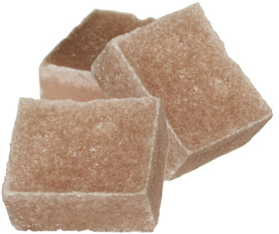 Ideas 4 Seasons Amberblokjes/geurblokjes - sandelhout geur - 3x stuks - huisparfum