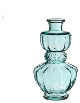 Ideas 4 Seasons Bellagio vaas glas Ø8,5xH15cm lichtblauw