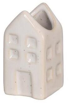 Ideas 4 Seasons Bloemenvaas huis Amsterdam crème 3x3x6cm