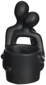 Ideas 4 Seasons Bloempot Embrace H15,7cm zwart