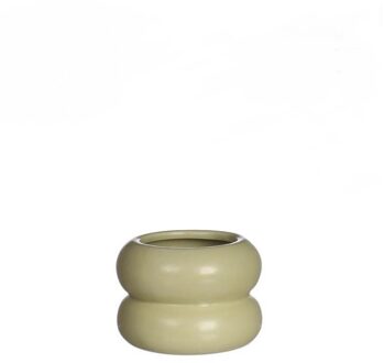 Ideas 4 Seasons Chubby bloempot jade groen Ø9xH6,4cm