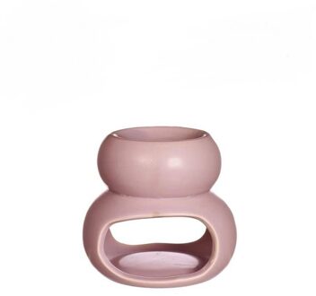 Ideas 4 Seasons Chubby Geurbrander roze Ø10xH9cm