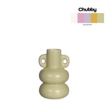 Ideas 4 Seasons Chubby kaarsenhouder H12cm jade groen