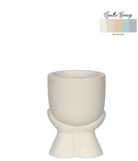 Ideas 4 Seasons Daydream bloempot 7.5x7,5xH10cm crème