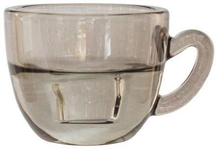 Ideas 4 Seasons Kaarsenhouder Koffie grijs Ø8xH5cm