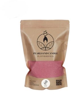 Ideas 4 Seasons Kaarsenzand met geur Roos 400 gram roze