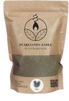 Ideas 4 Seasons Kaarsenzand Pearlsand candle 400gr groen