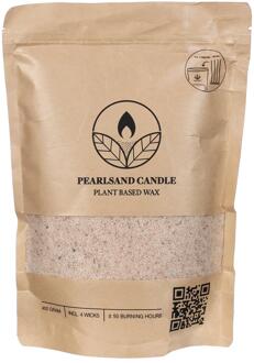 Ideas 4 Seasons Kaarsenzand Pearlsand candle 400gr zand beige
