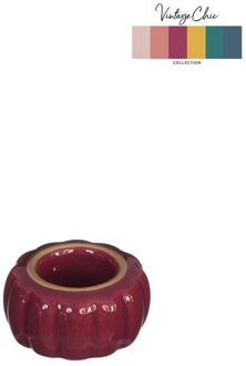 Ideas 4 Seasons Kaarshouder Pouff kers Ø4,8xH2,6cm roze