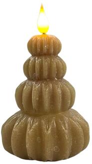 Ideas 4 Seasons LED Kaars boom Ø6,9xH12cm groen